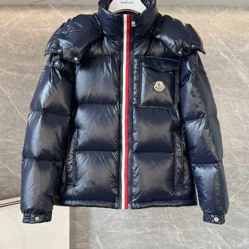 Replica Moncler Down Feather Coat Long Sleeved For Men #1267818, $160.00 USD, [ITEM#1267818], Replica Moncler Down Feather Coat outlet from China