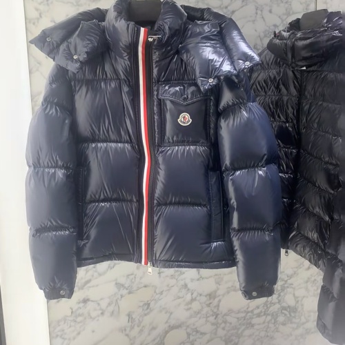 Replica Moncler Down Feather Coat Long Sleeved For Men #1267818 $160.00 USD for Wholesale