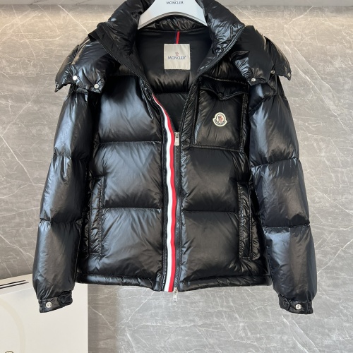 Replica Moncler Down Feather Coat Long Sleeved For Men #1267819 $160.00 USD for Wholesale