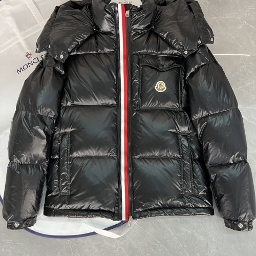 Replica Moncler Down Feather Coat Long Sleeved For Men #1267819 $160.00 USD for Wholesale