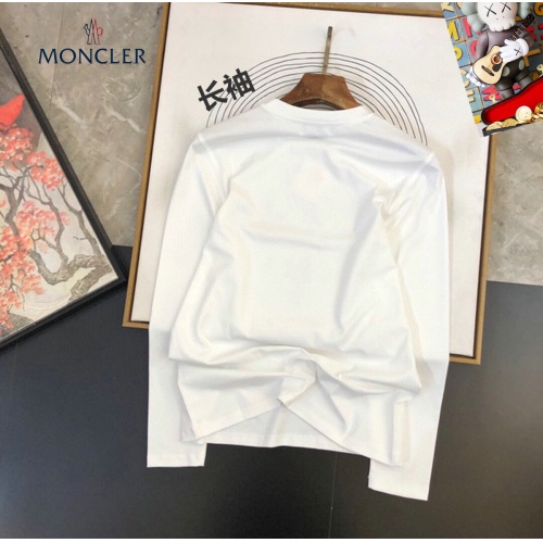 Replica Moncler T-Shirts Long Sleeved For Unisex #1267821 $34.00 USD for Wholesale