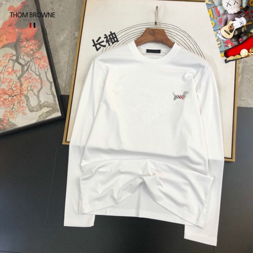 Replica Thom Browne TB T-Shirts Long Sleeved For Unisex #1267869, $34.00 USD, [ITEM#1267869], Replica Thom Browne TB T-Shirts outlet from China