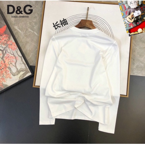 Replica Dolce & Gabbana D&G T-Shirts Long Sleeved For Unisex #1267875 $34.00 USD for Wholesale