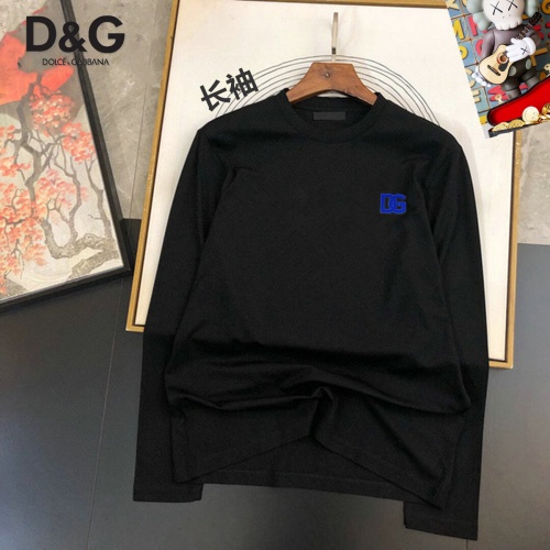 Replica Dolce &amp; Gabbana D&amp;G T-Shirts Long Sleeved For Unisex #1267876, $34.00 USD, [ITEM#1267876], Replica Dolce &amp; Gabbana D&amp;G T-Shirts outlet from China