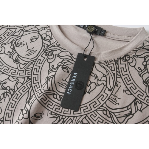 Replica Versace T-Shirts Short Sleeved For Men #1267907 $29.00 USD for Wholesale