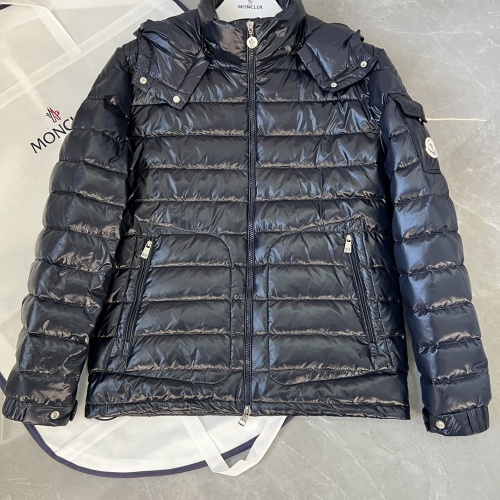 Replica Moncler Down Feather Coat Long Sleeved For Men #1267969 $140.00 USD for Wholesale