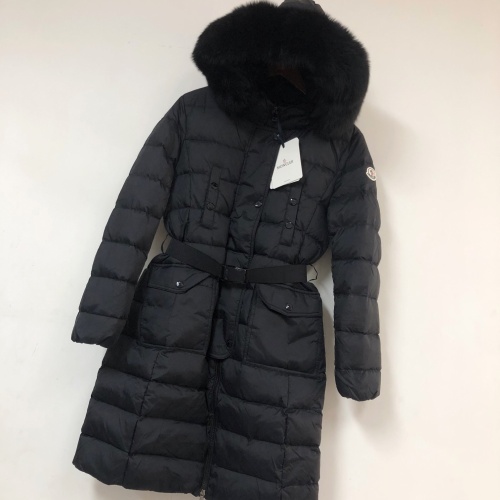 Replica Moncler Down Feather Coat Long Sleeved For Women #1267980, $235.00 USD, [ITEM#1267980], Replica Moncler Down Feather Coat outlet from China