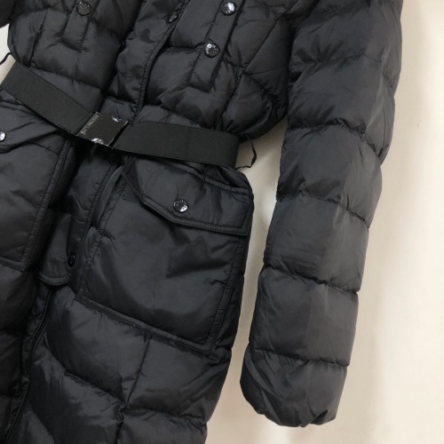 Replica Moncler Down Feather Coat Long Sleeved For Women #1267980 $235.00 USD for Wholesale