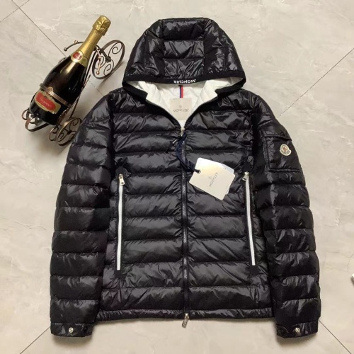 Replica Moncler Down Feather Coat Long Sleeved For Men #1268056, $155.00 USD, [ITEM#1268056], Replica Moncler Down Feather Coat outlet from China