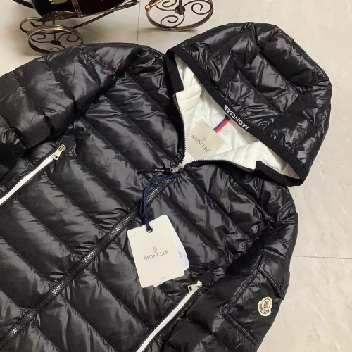 Replica Moncler Down Feather Coat Long Sleeved For Men #1268056 $155.00 USD for Wholesale