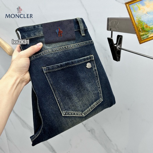 Replica Moncler Jeans For Men #1268124, $48.00 USD, [ITEM#1268124], Replica Moncler Jeans outlet from China