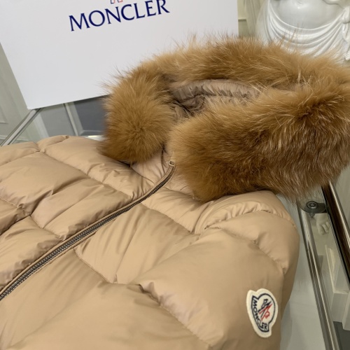 Replica Moncler Down Feather Coat Long Sleeved For Women #1268135 $202.00 USD for Wholesale