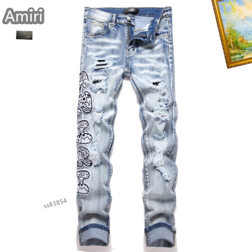 Replica Amiri Jeans For Men #1268136, $48.00 USD, [ITEM#1268136], Replica Amiri Jeans outlet from China