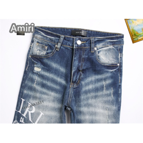 Replica Amiri Jeans For Men #1268137 $48.00 USD for Wholesale