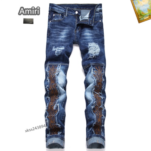 Replica Amiri Jeans For Men #1268140, $48.00 USD, [ITEM#1268140], Replica Amiri Jeans outlet from China