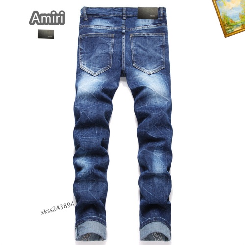 Replica Amiri Jeans For Men #1268140 $48.00 USD for Wholesale