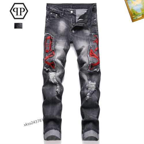 Replica Philipp Plein PP Jeans For Men #1268157, $48.00 USD, [ITEM#1268157], Replica Philipp Plein PP Jeans outlet from China