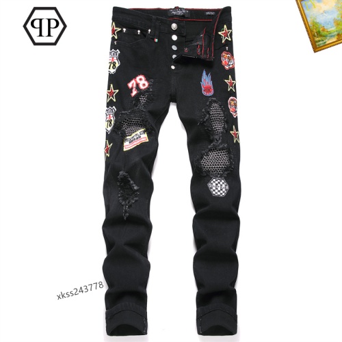 Replica Philipp Plein PP Jeans For Men #1268159, $48.00 USD, [ITEM#1268159], Replica Philipp Plein PP Jeans outlet from China