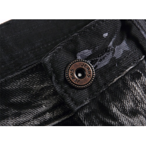 Replica Philipp Plein PP Jeans For Men #1268163 $48.00 USD for Wholesale