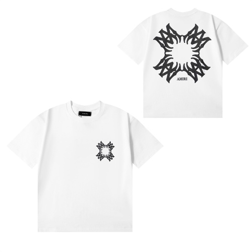 Replica Amiri T-Shirts Short Sleeved For Unisex #1268165, $29.00 USD, [ITEM#1268165], Replica Amiri T-Shirts outlet from China