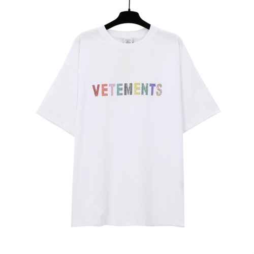 Replica VETEMENTS T-Shirts Short Sleeved For Unisex #1268259, $32.00 USD, [ITEM#1268259], Replica VETEMENTS T-Shirts outlet from China