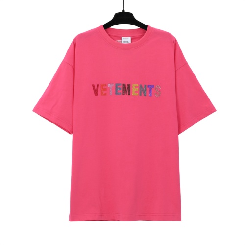 Replica VETEMENTS T-Shirts Short Sleeved For Unisex #1268260, $32.00 USD, [ITEM#1268260], Replica VETEMENTS T-Shirts outlet from China