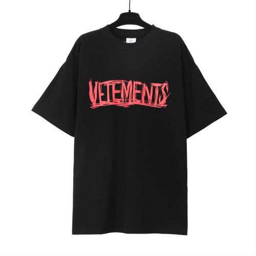 Replica VETEMENTS T-Shirts Short Sleeved For Unisex #1268263, $29.00 USD, [ITEM#1268263], Replica VETEMENTS T-Shirts outlet from China