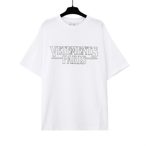 Replica VETEMENTS T-Shirts Short Sleeved For Unisex #1268266, $29.00 USD, [ITEM#1268266], Replica VETEMENTS T-Shirts outlet from China