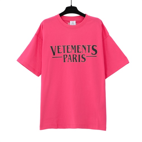 Replica VETEMENTS T-Shirts Short Sleeved For Unisex #1268267, $29.00 USD, [ITEM#1268267], Replica VETEMENTS T-Shirts outlet from China