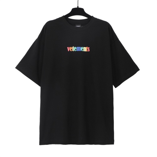 Replica VETEMENTS T-Shirts Short Sleeved For Unisex #1268271, $29.00 USD, [ITEM#1268271], Replica VETEMENTS T-Shirts outlet from China