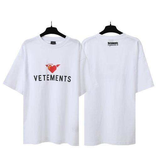 Replica VETEMENTS T-Shirts Short Sleeved For Unisex #1268272, $29.00 USD, [ITEM#1268272], Replica VETEMENTS T-Shirts outlet from China