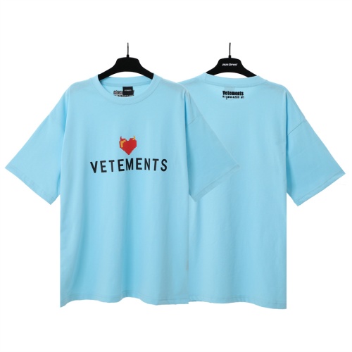 Replica VETEMENTS T-Shirts Short Sleeved For Unisex #1268274, $29.00 USD, [ITEM#1268274], Replica VETEMENTS T-Shirts outlet from China