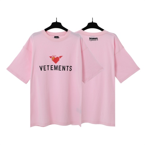 Replica VETEMENTS T-Shirts Short Sleeved For Unisex #1268275, $29.00 USD, [ITEM#1268275], Replica VETEMENTS T-Shirts outlet from China