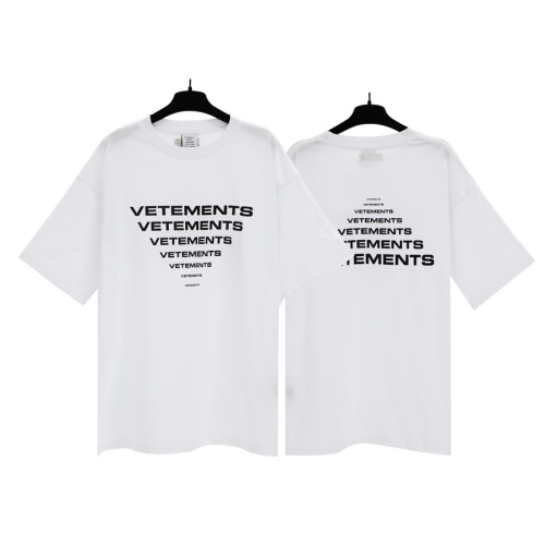 Replica VETEMENTS T-Shirts Short Sleeved For Unisex #1268277, $29.00 USD, [ITEM#1268277], Replica VETEMENTS T-Shirts outlet from China