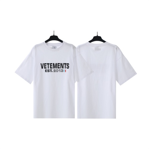 Replica VETEMENTS T-Shirts Short Sleeved For Unisex #1268279, $29.00 USD, [ITEM#1268279], Replica VETEMENTS T-Shirts outlet from China