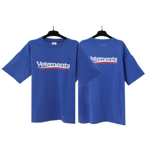 Replica VETEMENTS T-Shirts Short Sleeved For Unisex #1268283, $29.00 USD, [ITEM#1268283], Replica VETEMENTS T-Shirts outlet from China