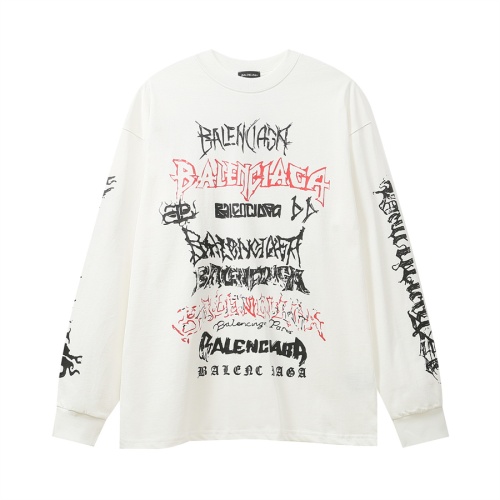 Replica Balenciaga T-Shirts Long Sleeved For Unisex #1268310, $40.00 USD, [ITEM#1268310], Replica Balenciaga T-Shirts outlet from China