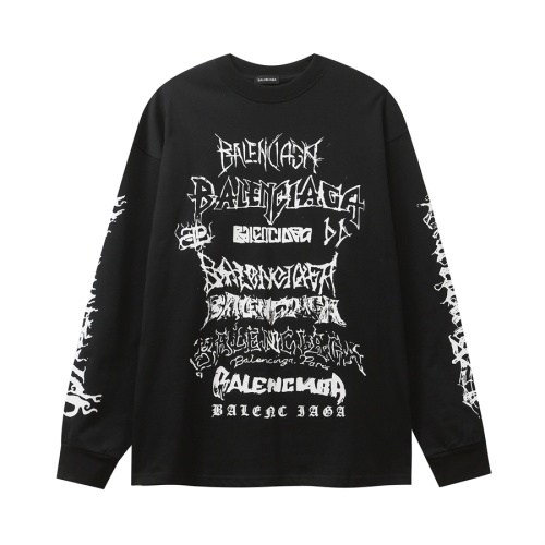 Replica Balenciaga T-Shirts Long Sleeved For Unisex #1268311, $40.00 USD, [ITEM#1268311], Replica Balenciaga T-Shirts outlet from China