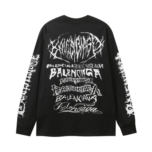 Replica Balenciaga T-Shirts Long Sleeved For Unisex #1268311 $40.00 USD for Wholesale