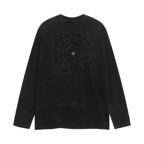 Replica Chrome Hearts T-Shirts Long Sleeved For Unisex #1268323, $42.00 USD, [ITEM#1268323], Replica Chrome Hearts T-Shirts outlet from China