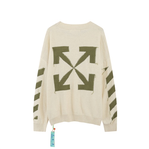 Replica Off-White Sweaters Long Sleeved For Unisex #1268433, $60.00 USD, [ITEM#1268433], Replica Off-White Sweaters outlet from China