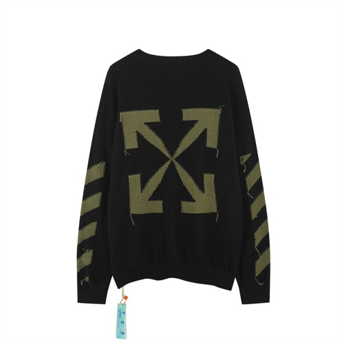 Replica Off-White Sweaters Long Sleeved For Unisex #1268434, $60.00 USD, [ITEM#1268434], Replica Off-White Sweaters outlet from China