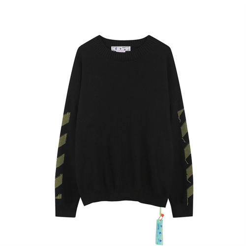 Replica Off-White Sweaters Long Sleeved For Unisex #1268434 $60.00 USD for Wholesale