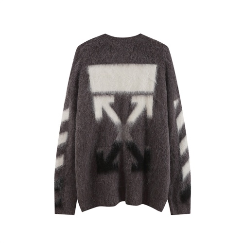 Replica Off-White Sweaters Long Sleeved For Unisex #1268444, $60.00 USD, [ITEM#1268444], Replica Off-White Sweaters outlet from China