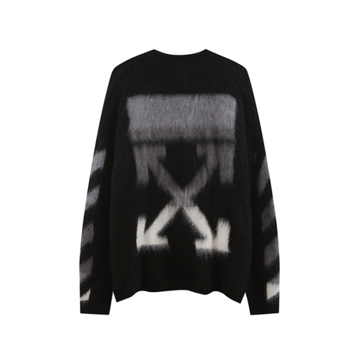 Replica Off-White Sweaters Long Sleeved For Unisex #1268445, $60.00 USD, [ITEM#1268445], Replica Off-White Sweaters outlet from China