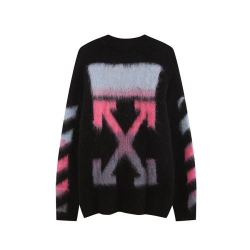 Replica Off-White Sweaters Long Sleeved For Unisex #1268447, $60.00 USD, [ITEM#1268447], Replica Off-White Sweaters outlet from China