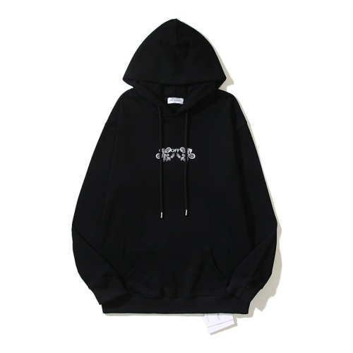 Replica Off-White Hoodies Long Sleeved For Unisex #1268473 $52.00 USD for Wholesale