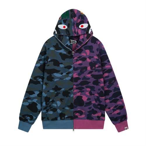 Replica Bape Hoodies Long Sleeved For Men #1268481, $56.00 USD, [ITEM#1268481], Replica Bape Hoodies outlet from China