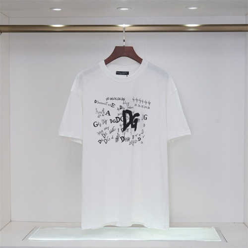 Replica Dolce &amp; Gabbana D&amp;G T-Shirts Short Sleeved For Unisex #1268513, $32.00 USD, [ITEM#1268513], Replica Dolce &amp; Gabbana D&amp;G T-Shirts outlet from China