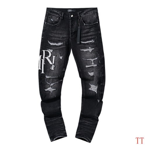 Replica Amiri Jeans For Men #1268669 $64.00 USD for Wholesale